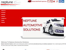 Tablet Screenshot of neptuneautomotive.in